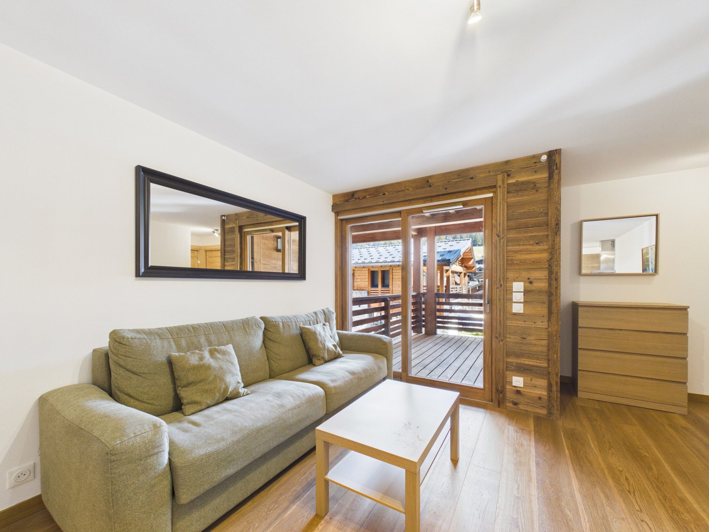 Appartement 2 kamers 4 personen met balkon - Résidence LE SOLARET - Les Gets