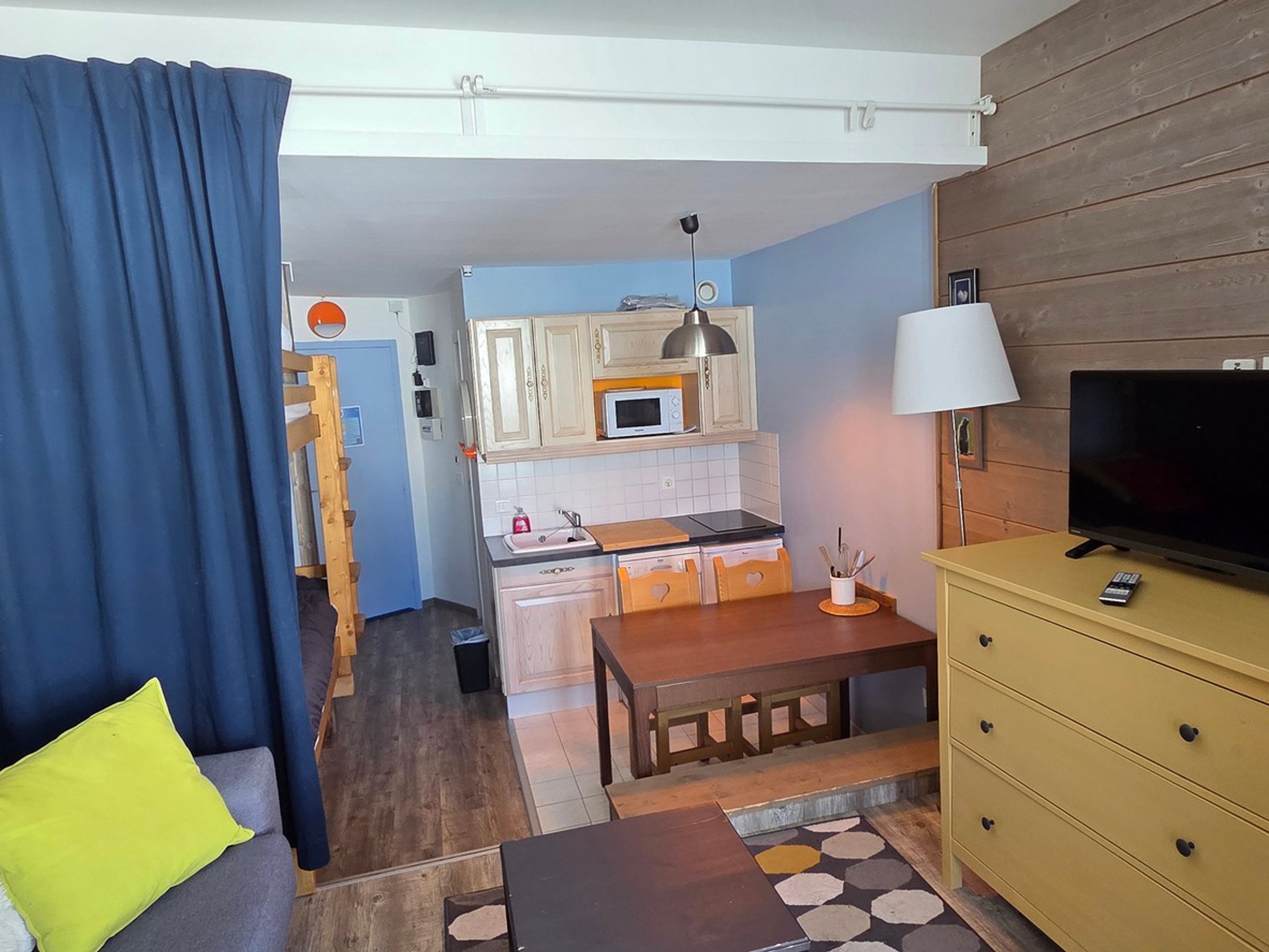 Studio 4 personnes avec balcon - Résidence PAS DU LAC - Avoriaz