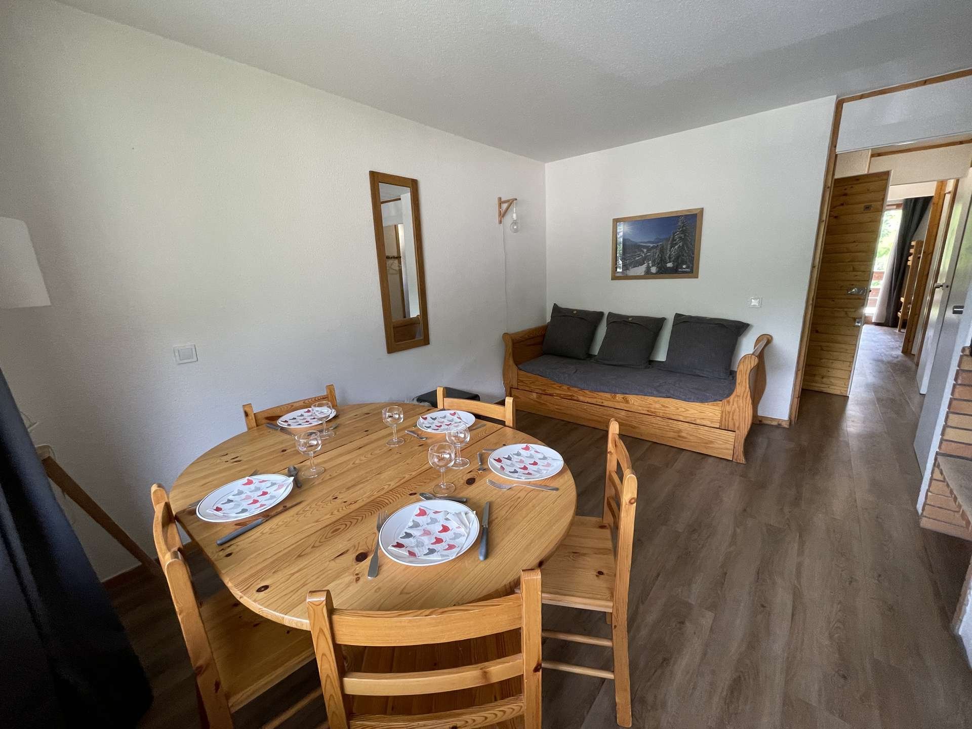 2 pièces 5 personnes - Appartement Cotes COT24GAR - Valmorel