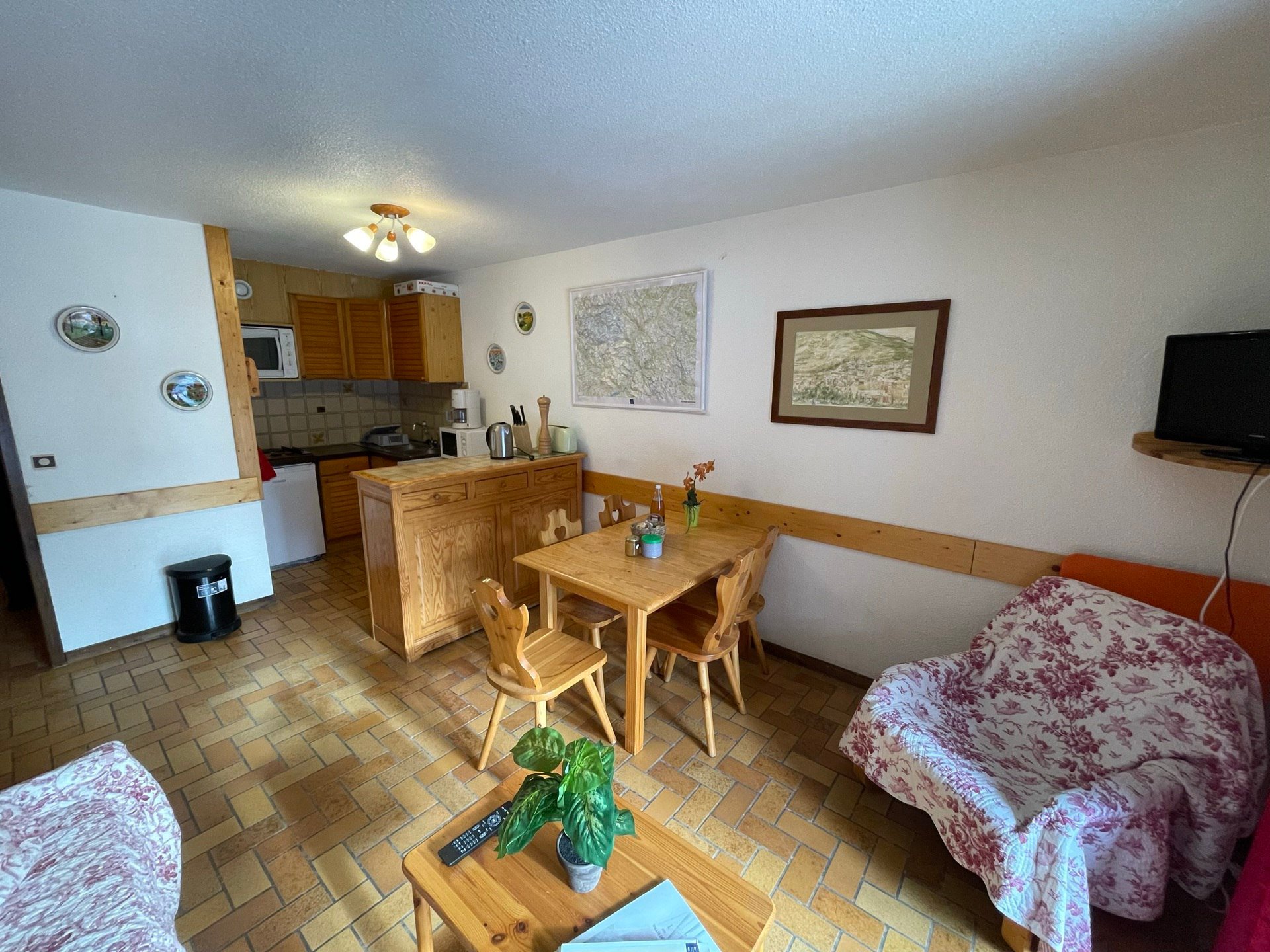 2 rooms 4 people Comfort - Appartements GARDIOLE 3 - Serre Chevalier 1500 - Monêtier Les Bains