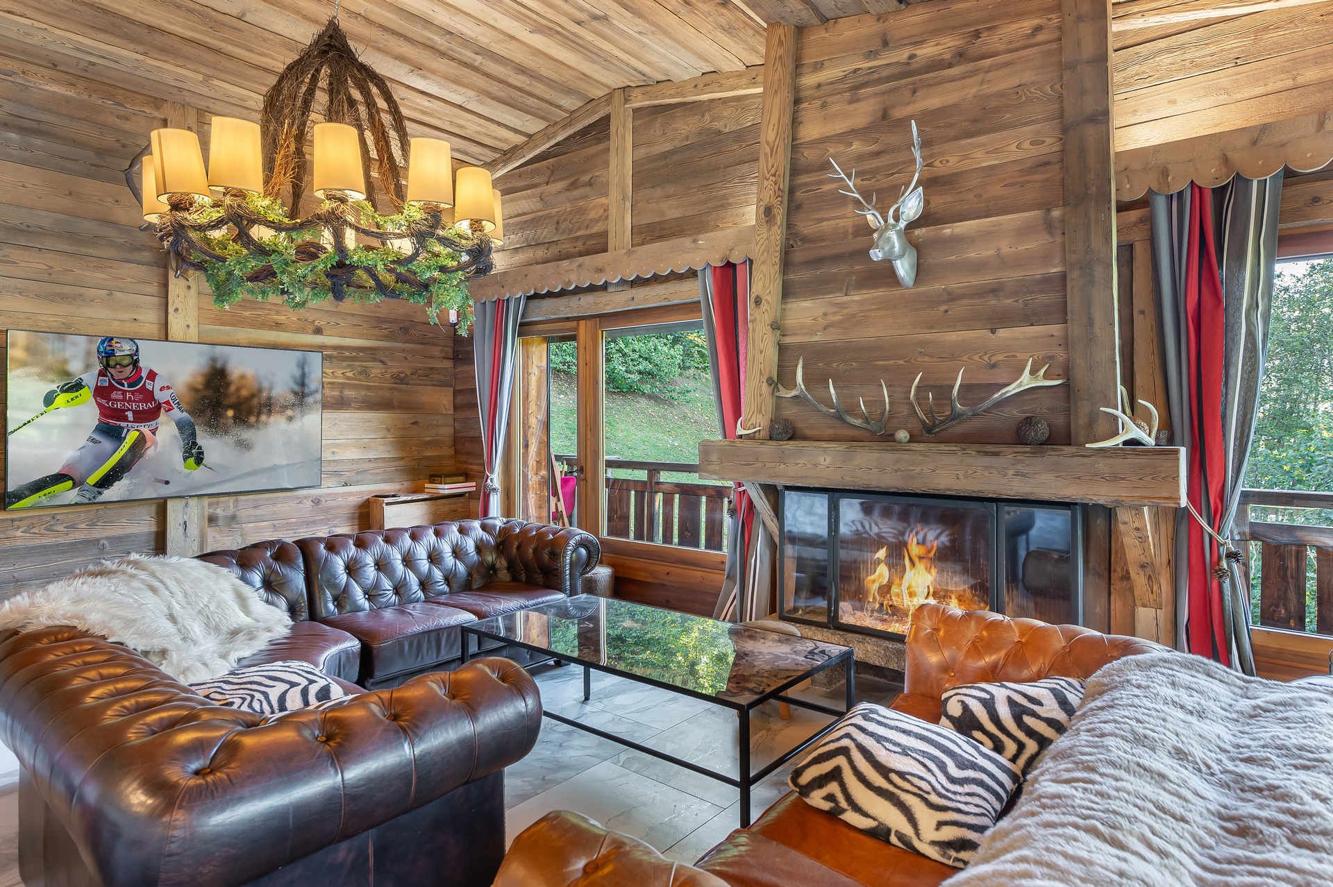 chalet 6 pièces 10 personnes - Chalet BARON MEGEVE - Megève