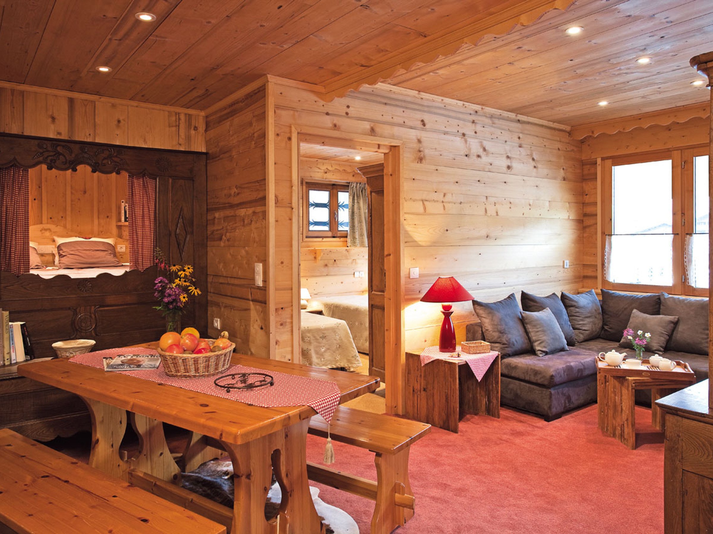 Appartement 3 kamers 6 personen met sauna - Résidence Cortina - Le Grand Bornand