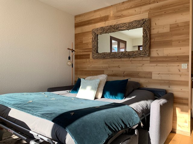 Studio cabine confortable pour 4 pers. à 500m des pistes - Le Grand-Bornand FR-1-467-91 - Le Grand Bornand