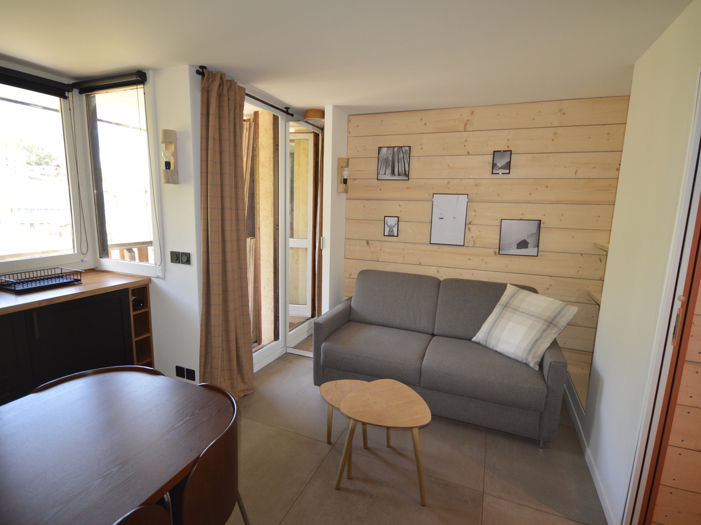 Studio 4 personnes avec balcon - Résidence LES CHOUCAS - Plagne Montalbert