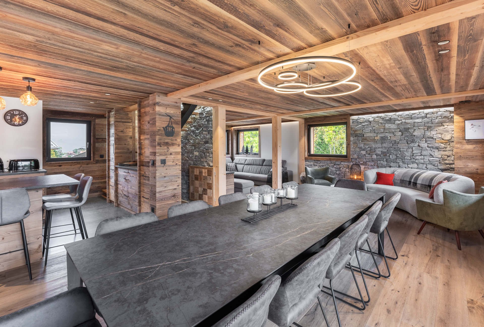 chalet 6 pièces 12 personnes - CHALET 6BEL - Combloux