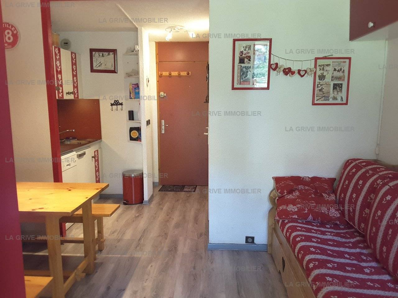 Studio 3 personen - Appartement Michailles AIL514 - Vallandry