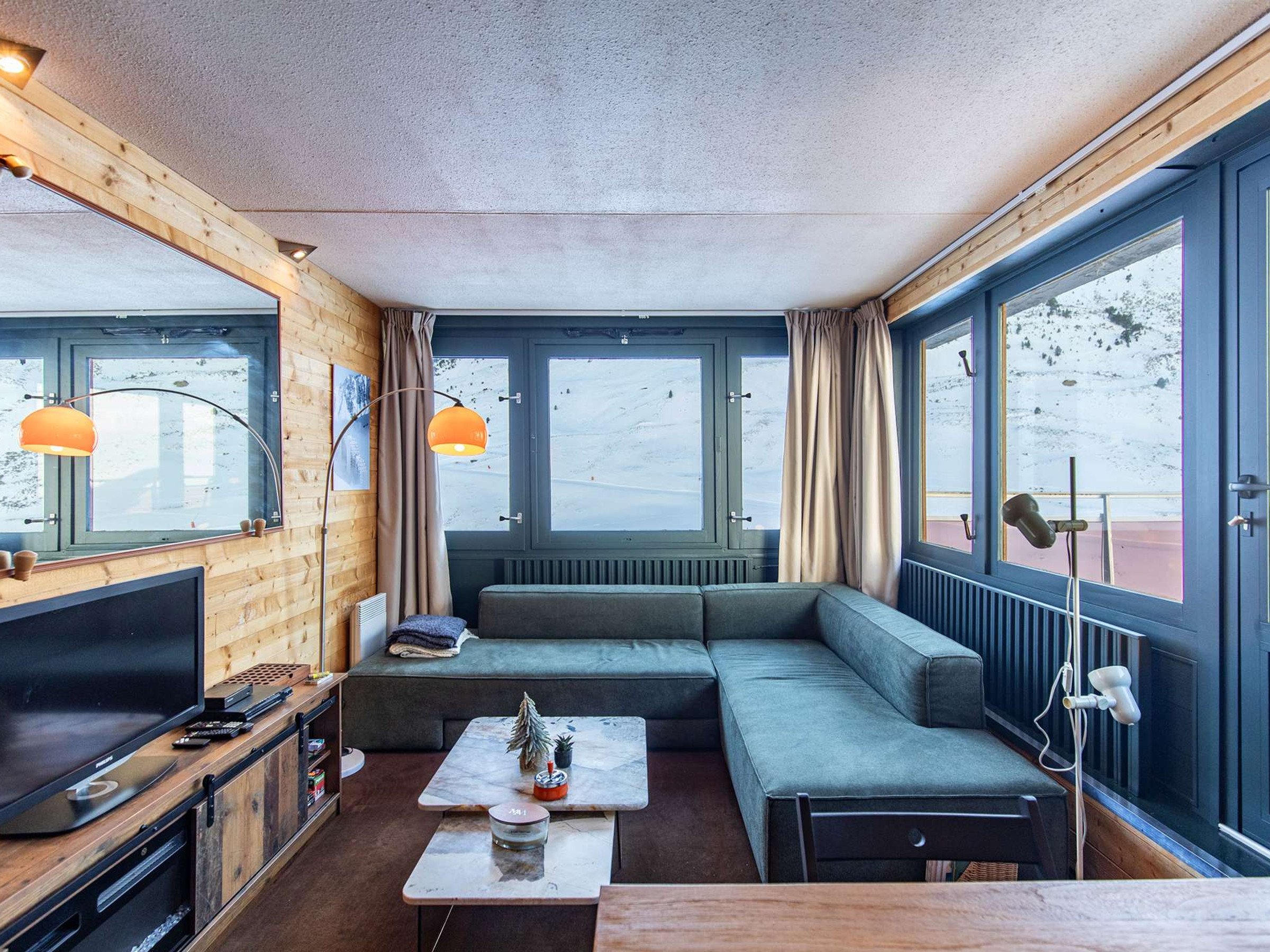 Appartement La Mongie, 4 pièces, 8 personnes - Appartement pour 8 pers, 3 chambres, terrasse sud, pied des pistes - Mongie Tourmalet FR-1-404-350 - La Mongie