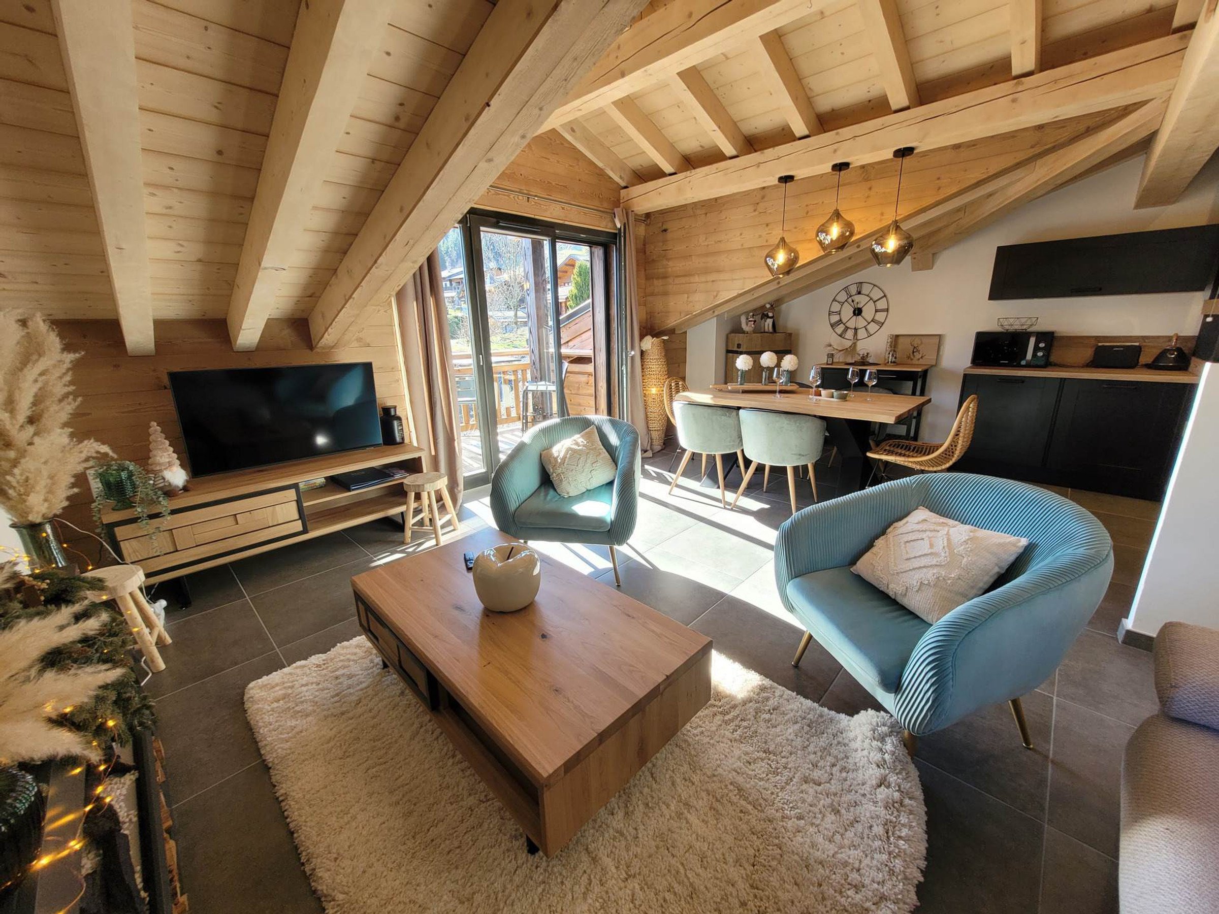 Appartement 4 pièces 6 personnes avec balcon - Résidence LE HAMEAU DES CORNUTS  - Les Gets