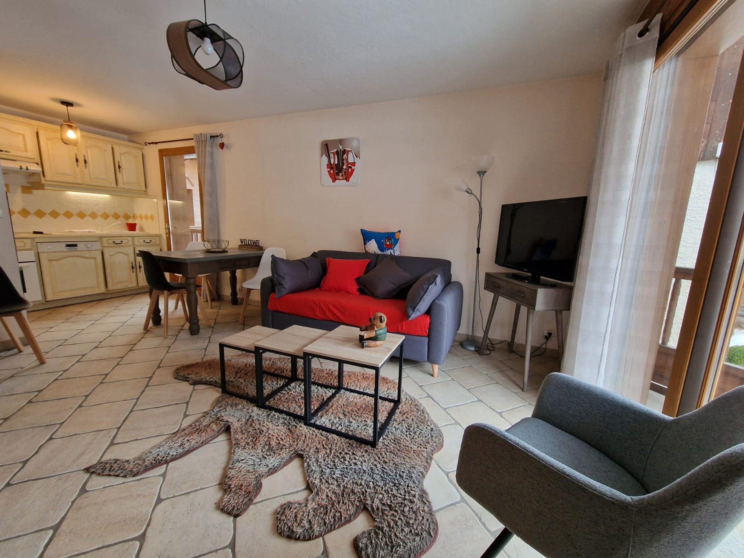 Appartement Courchevel, 3 pièces, 4 personnes - Superbe appartement au cœur du Praz, Courchevel 70m², 2 chambres, terrasse FR-1-772-1 - Courchevel 1550