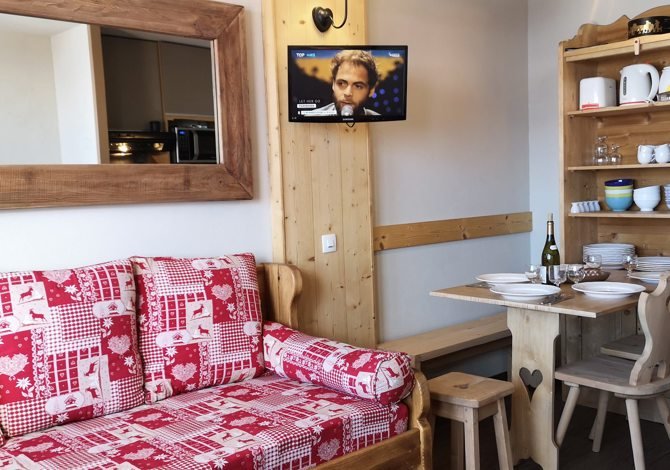 2 Pièces 5 personnes 209 - Appartements Andromède . - Plagne - Belle Plagne