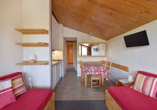 2 Pièces 5 personnes 521 - Appartements Andromède . - Plagne - Belle Plagne