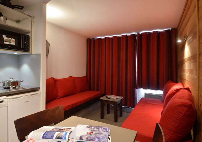 Studio 3/4 personnes 108 - Appartements Themis . - Plagne - Belle Plagne