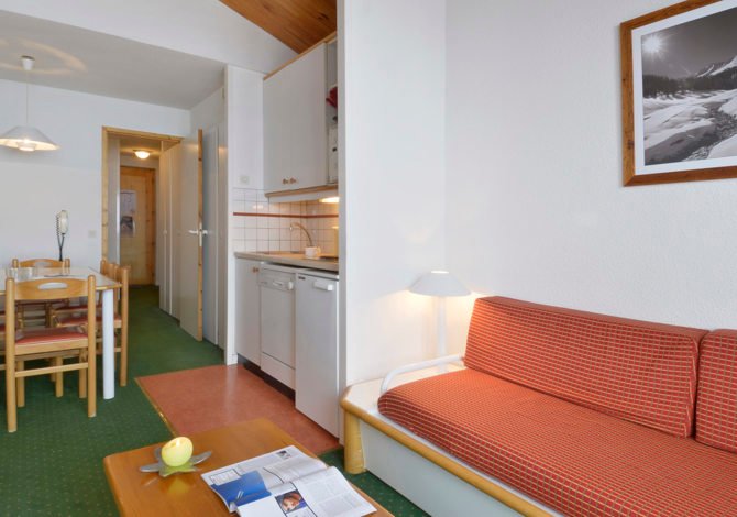 2 Pièces 6 personnes 523 - Appartements Themis . - Plagne - Belle Plagne