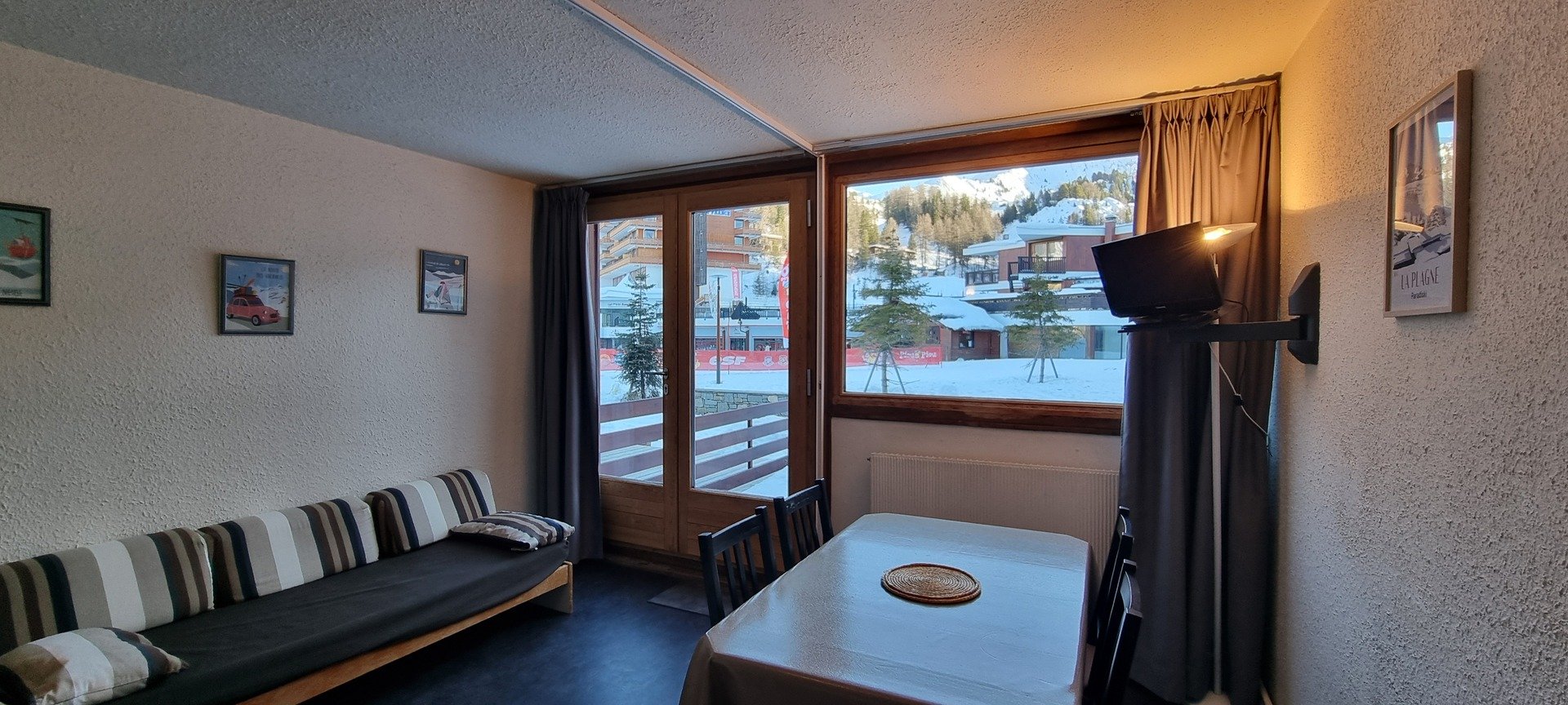 Studio 4 personen Confort - Appartements PELVOUX - Plagne Centre