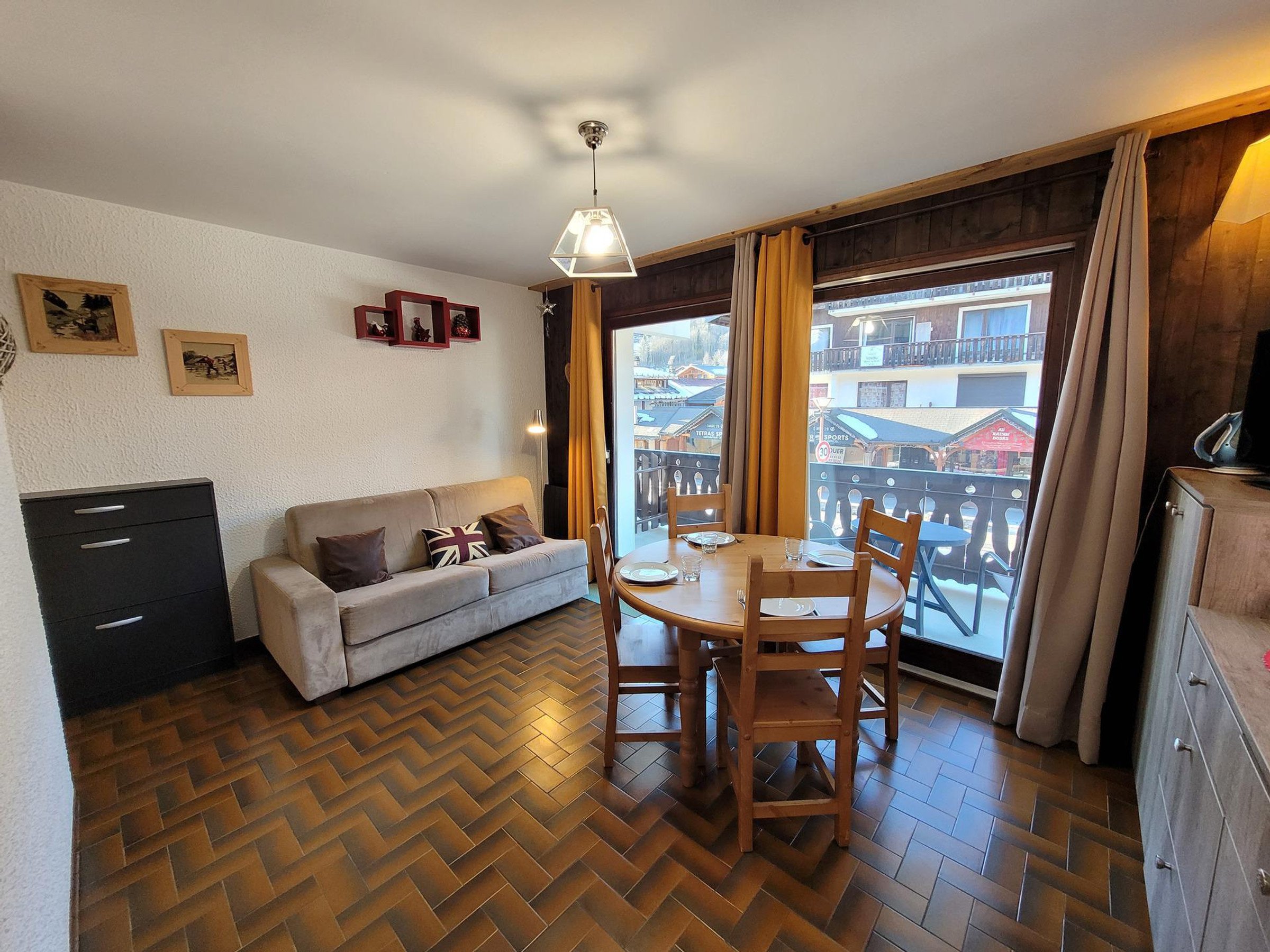 Appartement 2 pièces 4 personnes avec balcon - Résidence EDEN ROC I - Les Gets