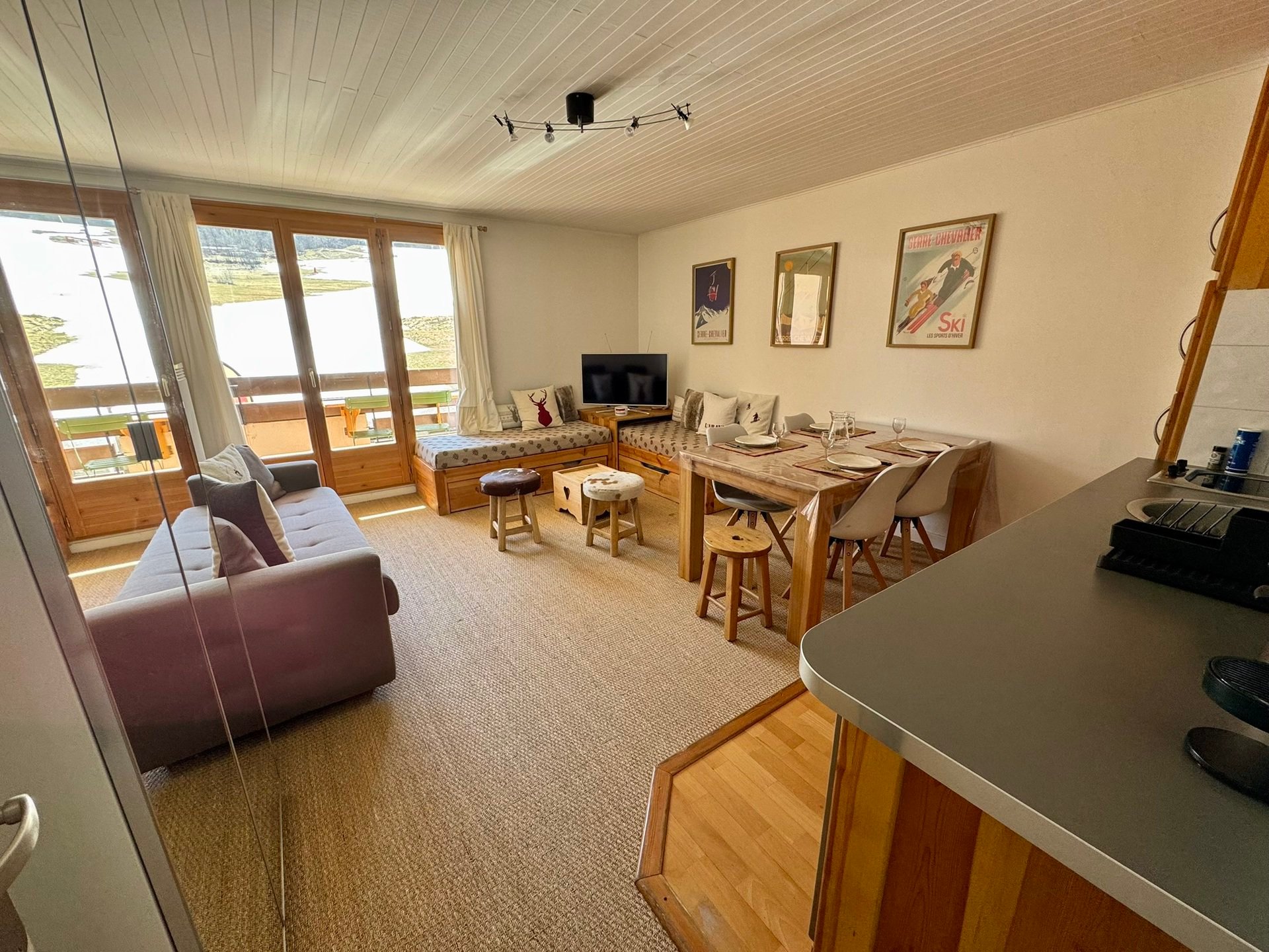 Studio 4 personnes - Appartements LA MEIJE - Serre Chevalier 1400 - Villeneuve