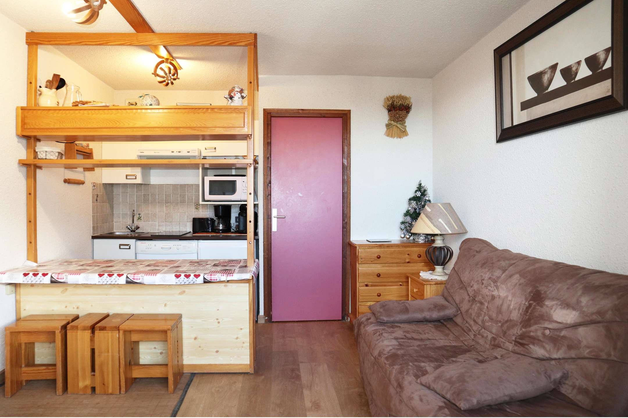 Studio 6 personnes - Appartement Le Cairn  CRN708 - Les Orres