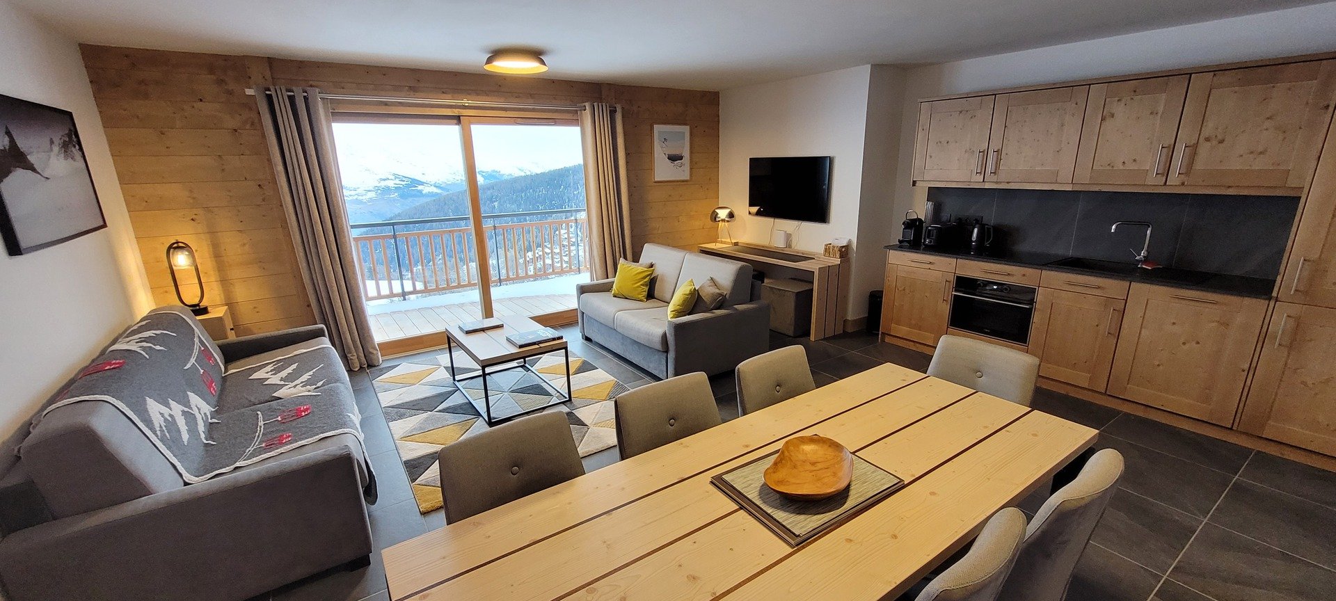 4 kamers 6 personen - Appartements LE MANAKA - Plagne Centre