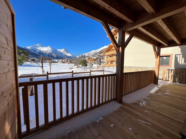 Appartement 3 pièces 6 personnes avec terrasse - Serre Chevalier 1500 - Monêtier Les Bains
