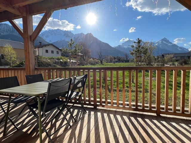 Appartement 3 pièces 6 personnes avec terrasse - Serre Chevalier 1500 - Monêtier Les Bains