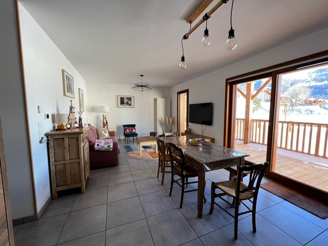 Appartement 3 pièces 6 personnes avec terrasse - Serre Chevalier 1500 - Monêtier Les Bains