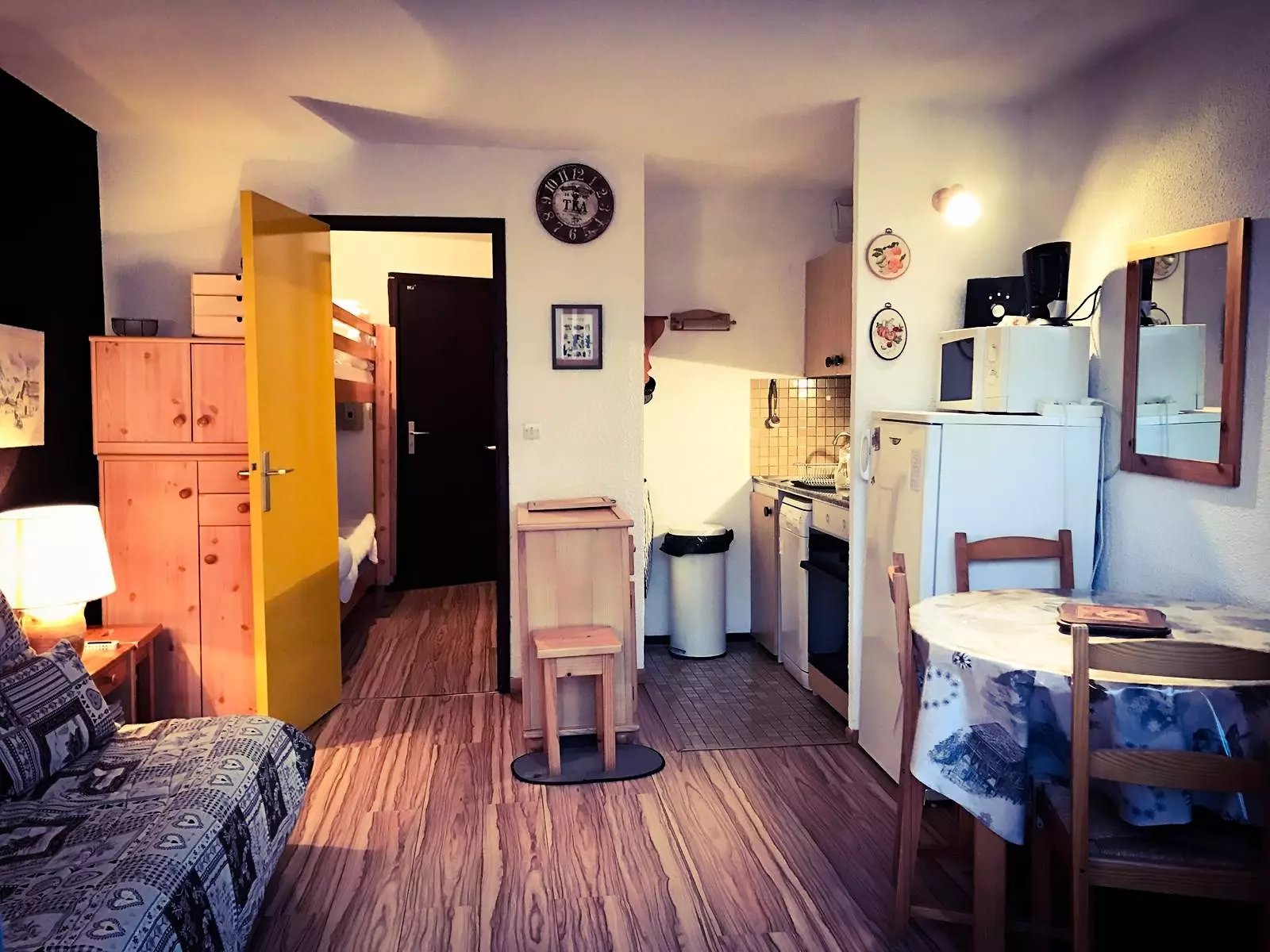 Studio pour 4 Personnes - Résidence Equinoxe - Les Deux Alpes Centre