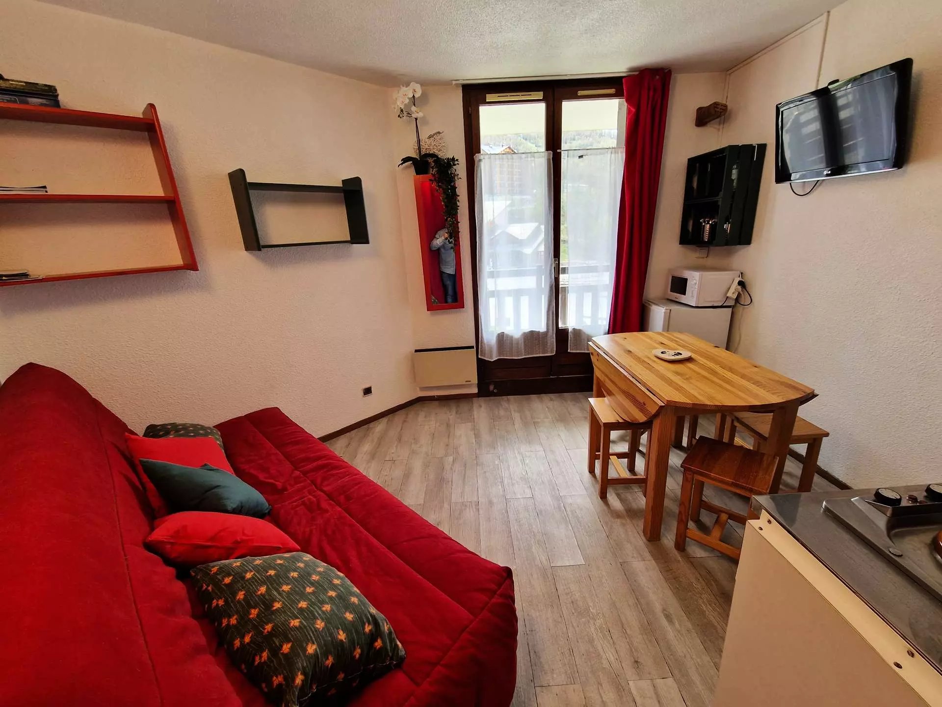 2 Pièces pour 4 Personnes - Résidence Edelweiss - Risoul 