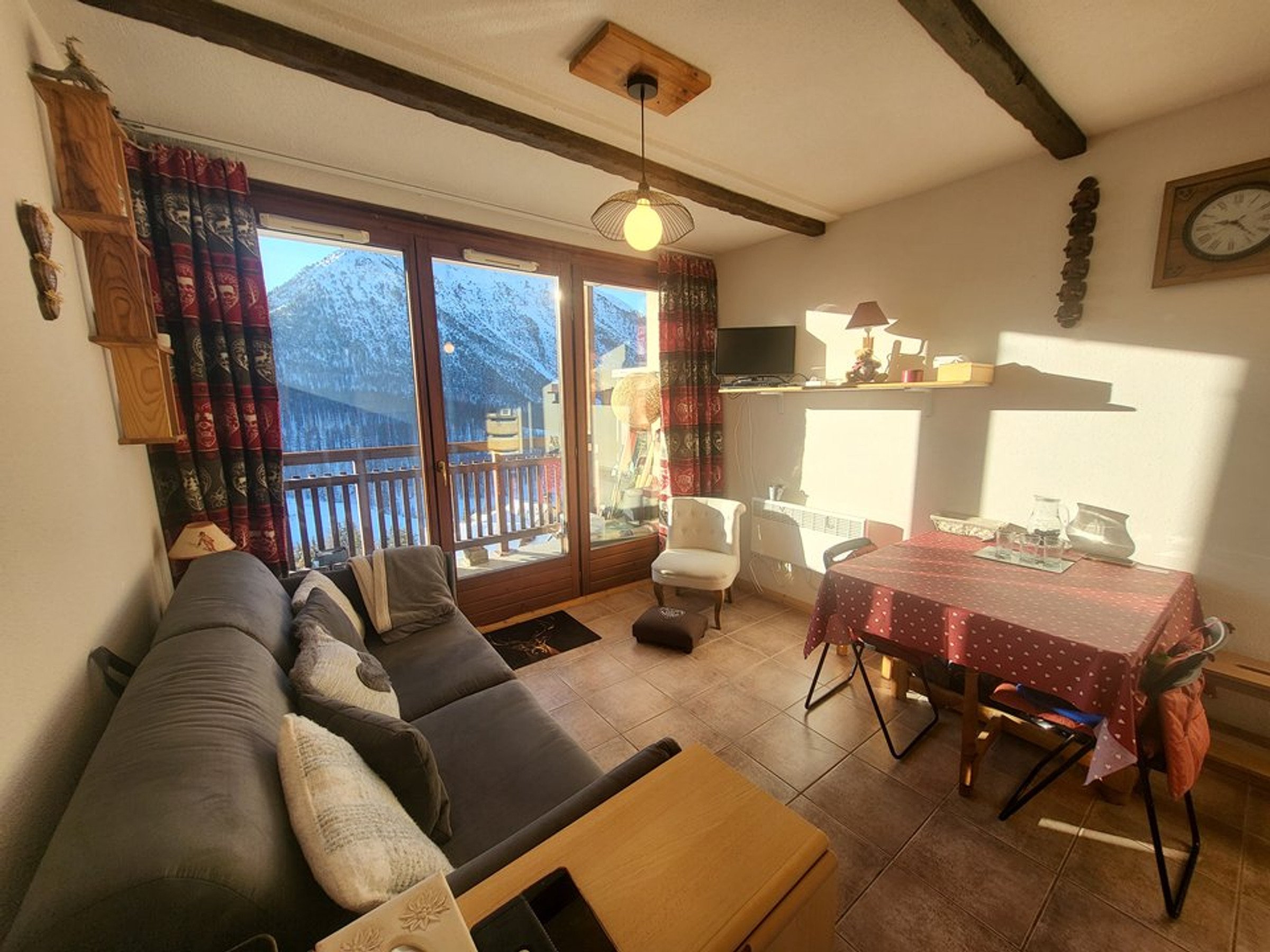 Studio Montgenèvre, 1 pièce, 4 personnes - Studio lumineux avec garage privatif à Montgenèvre FR-1-266-225 - Montgenèvre