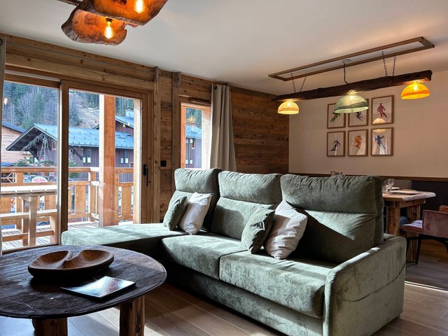Appartement Neuf 3 Ch. Proche Pistes avec Terrasse, Wifi et Garage - Les Gets FR-1-623-356 - Les Gets