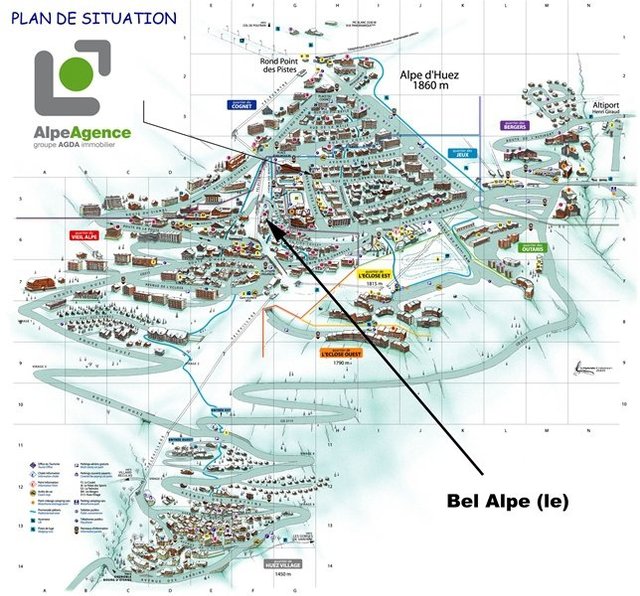 Appartement Bel Alpe ADH018-504 - Alpe d'Huez