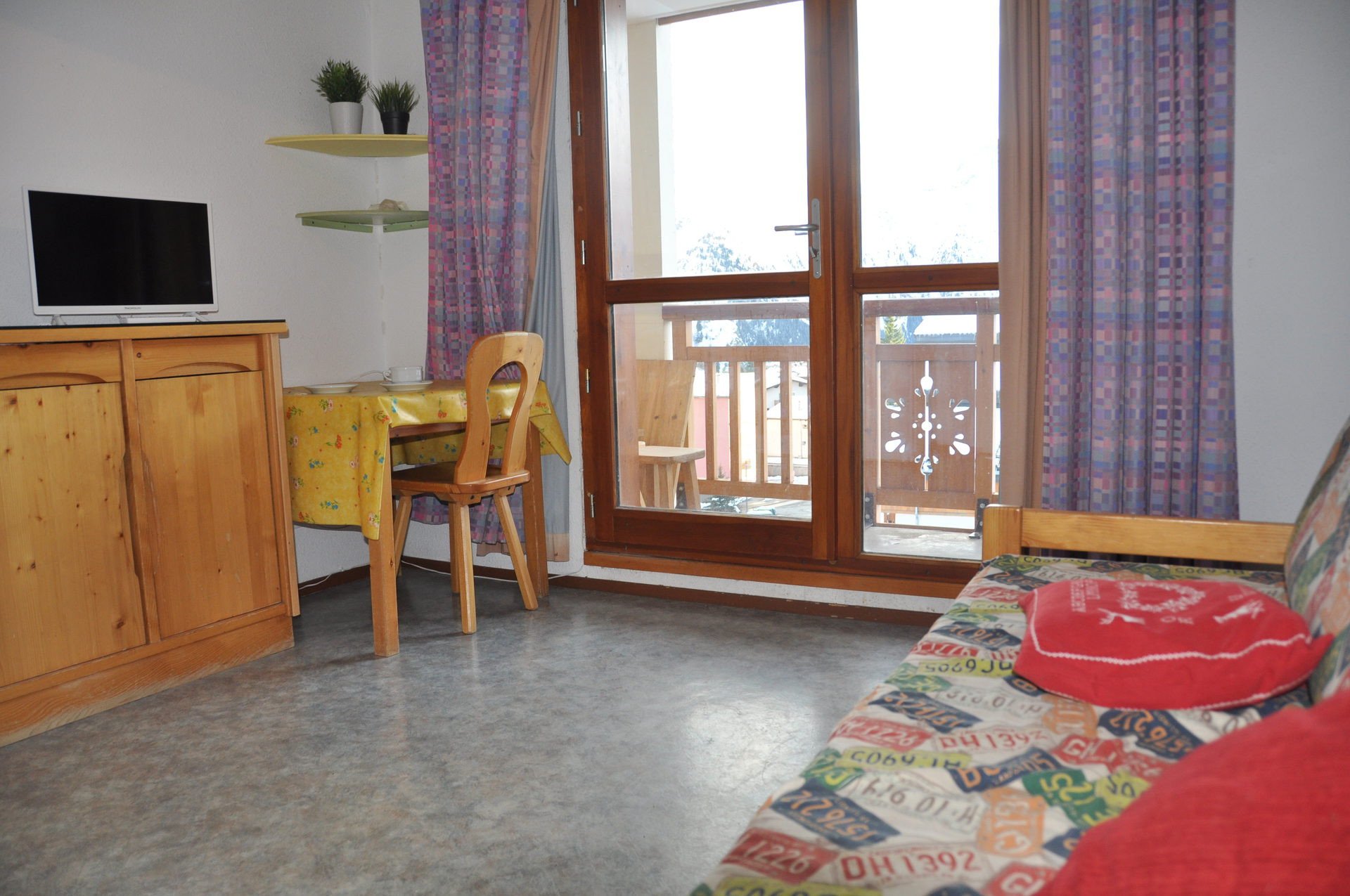 Studio 3 personnes - Studio Pluton B N°72 - ST3 - Les Deux Alpes Centre