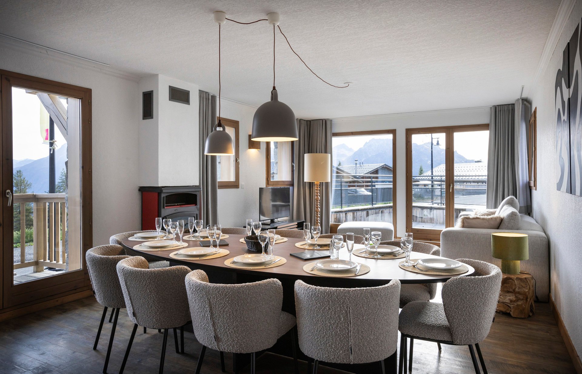 7 pièces 12 personnes - Appartements PERDRIX - La Rosière