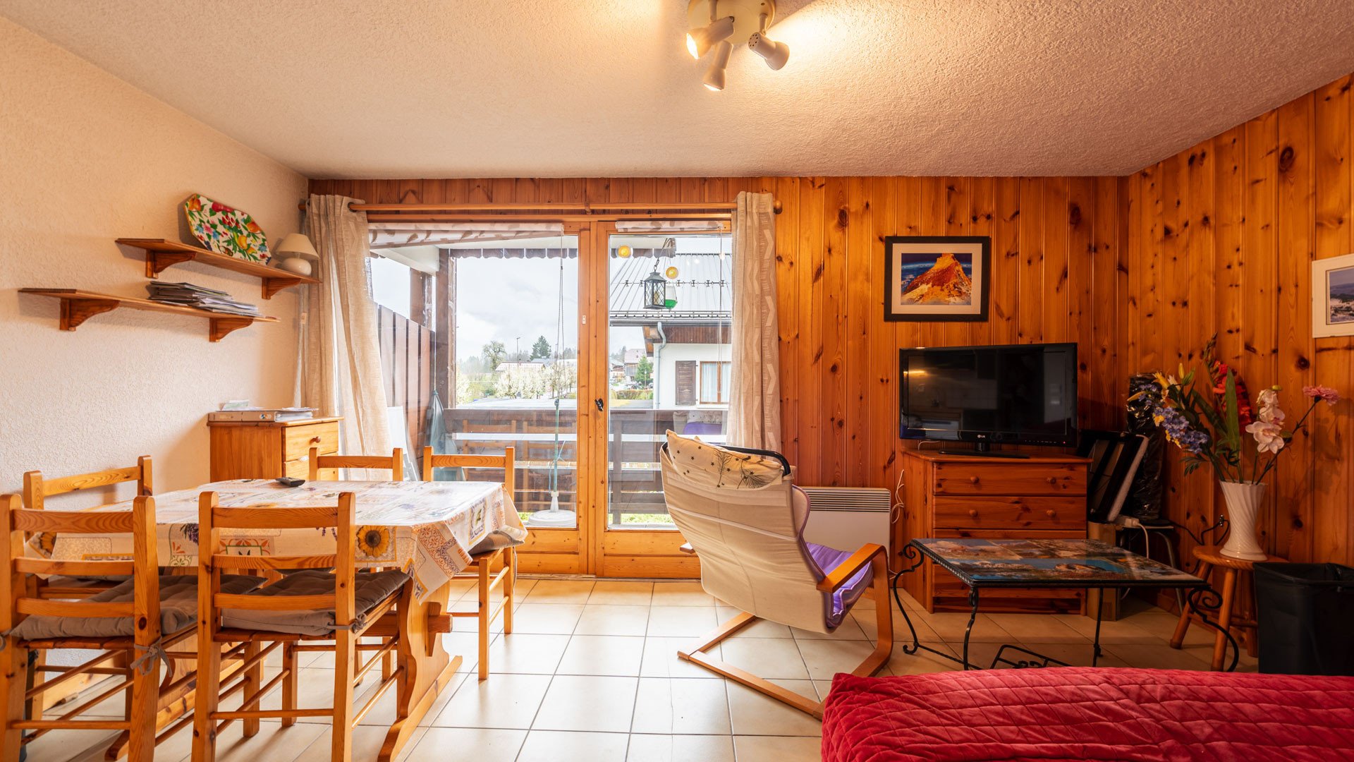 2 pièces 7 personnes vue montagne - Appartement Edelweiss des neiges -40- Appt bien situé 6/7 pers - Morillon Village
