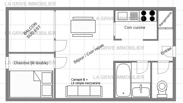Appartement Praz De L'ours B PURSII38 - Vallandry
