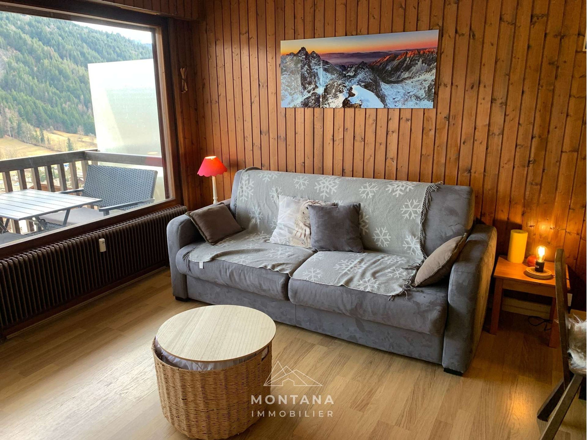 Studio 4 personnes avec balcon - Résidence GRIZZLI - Le Grand Bornand