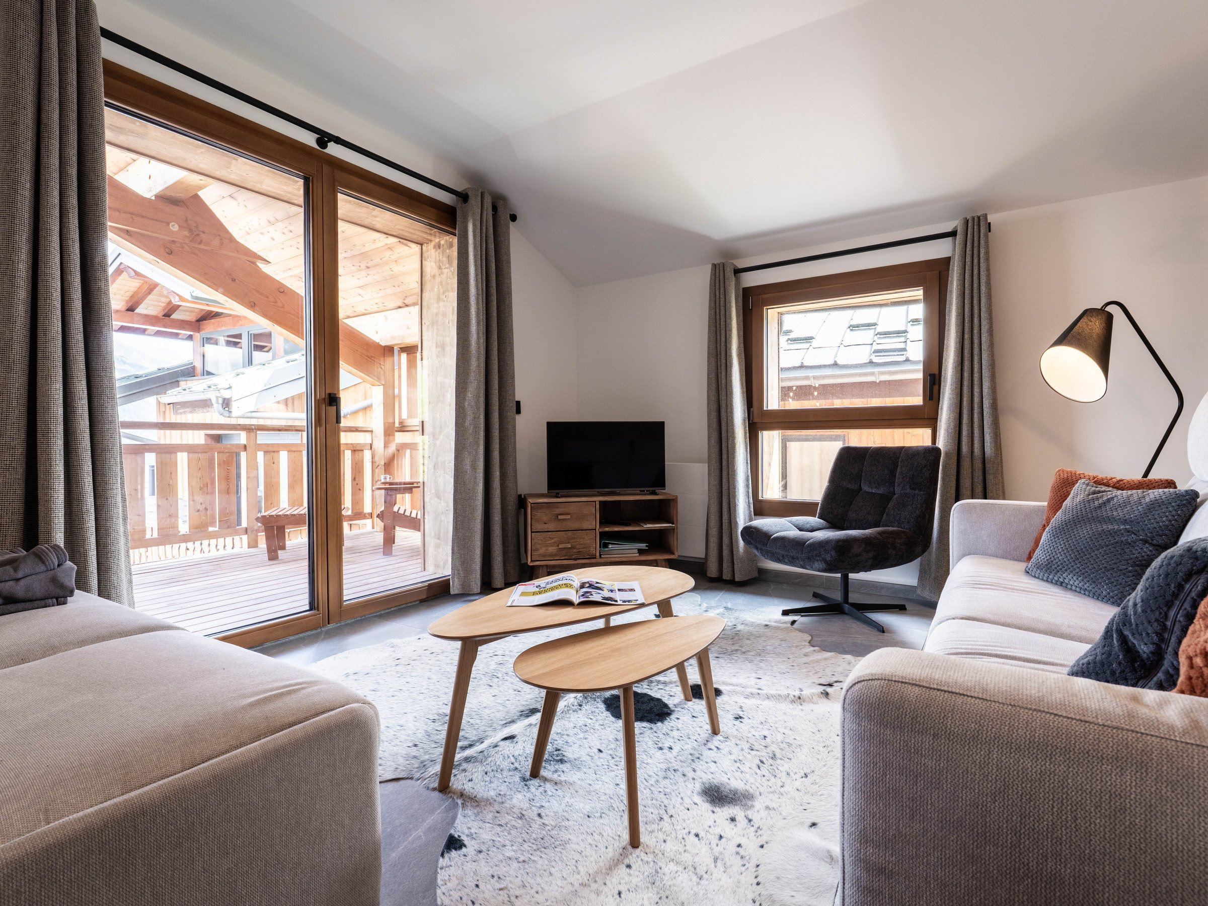 Appartement 4 pièces 8 personnes avec balcon - RESIDENCE LE M - Plagne Montalbert