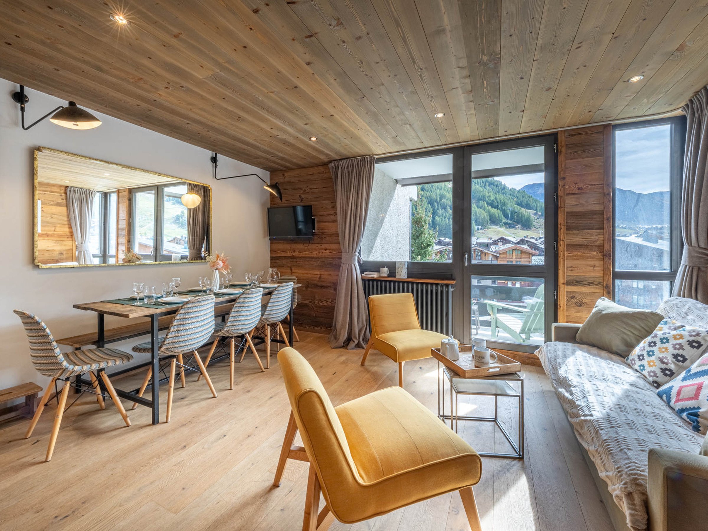 Appartement 3 kamers 6 personen met balkon - Résidence ISÈRE - Val d’Isère Centre