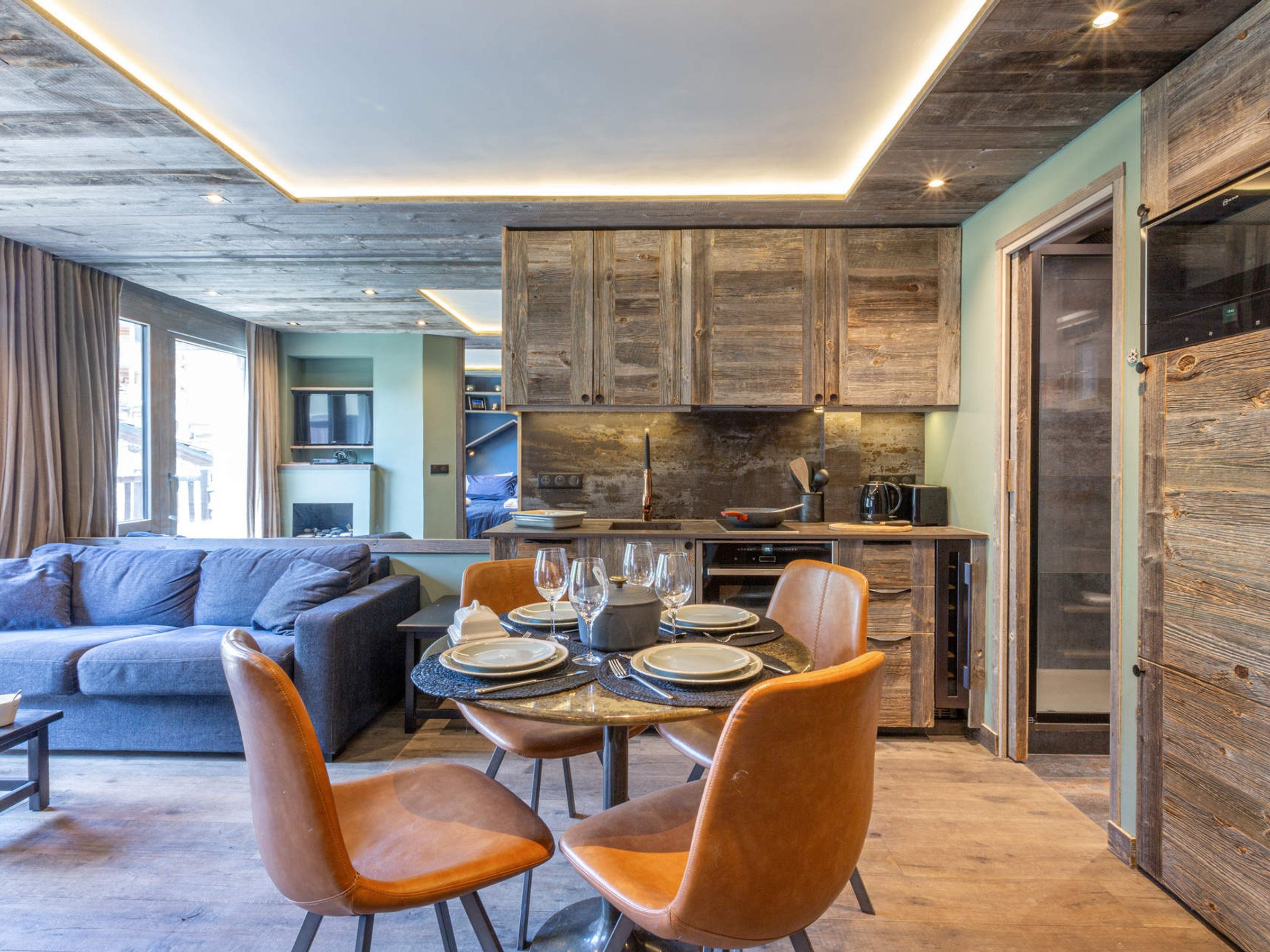 Appartement 2 kamers 4 personen met balkon - Résidence VAL D'ISERE VILLAGE B - Val d’Isère Centre