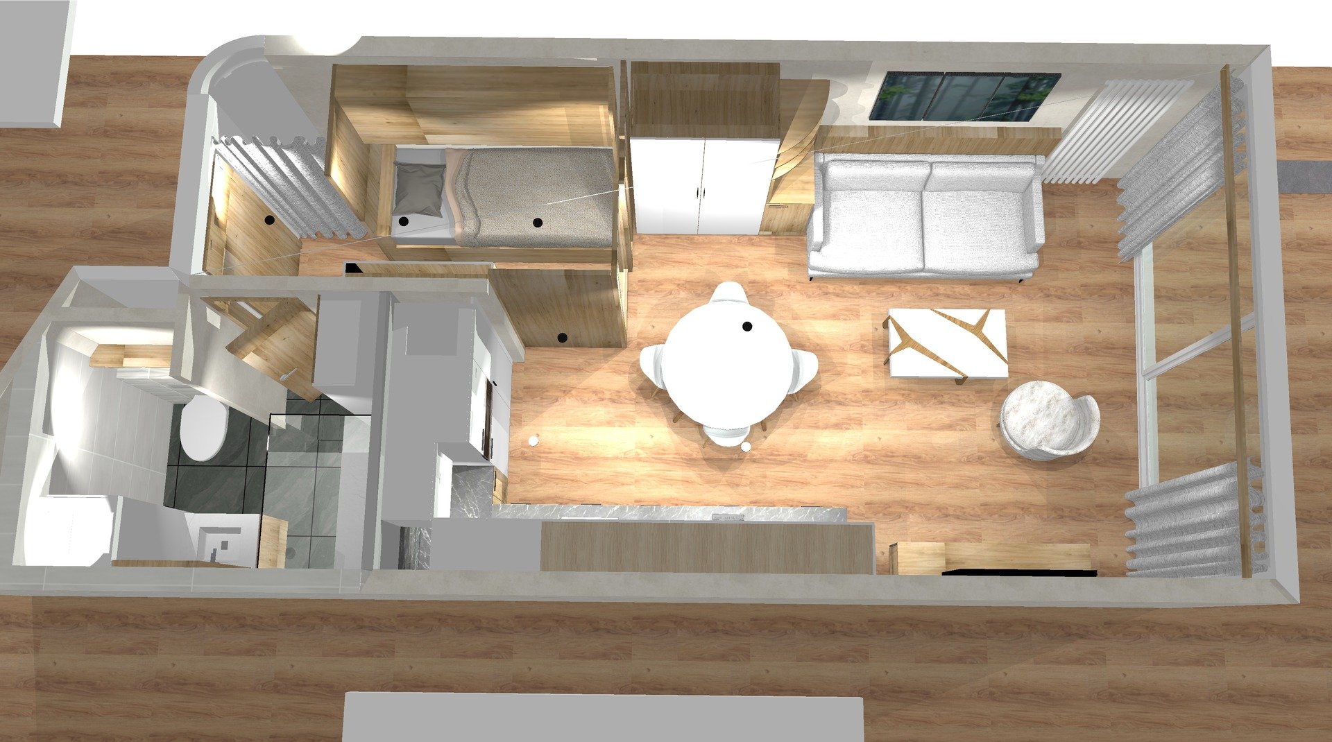 Studio for 4 people - Appartements PALAFOUR - Tignes 2100 Le Lac