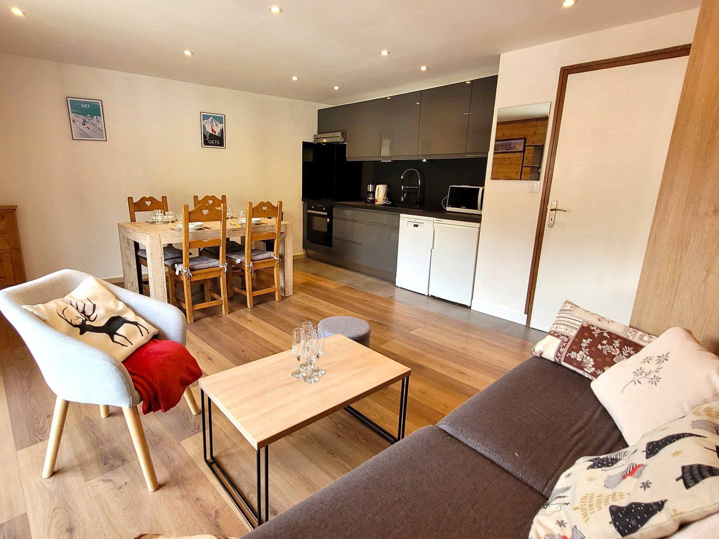 Studio 4 personnes avec balcon - Résidence SAINT GUIBERT - Les Gets