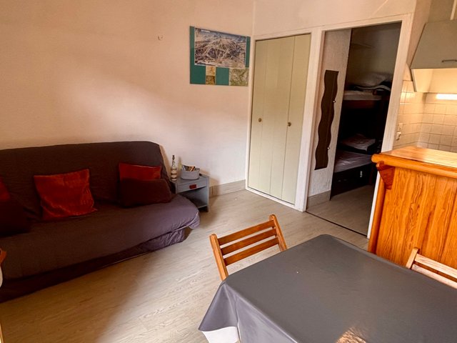 Studio 4 personnes avec balcon - Les Angles