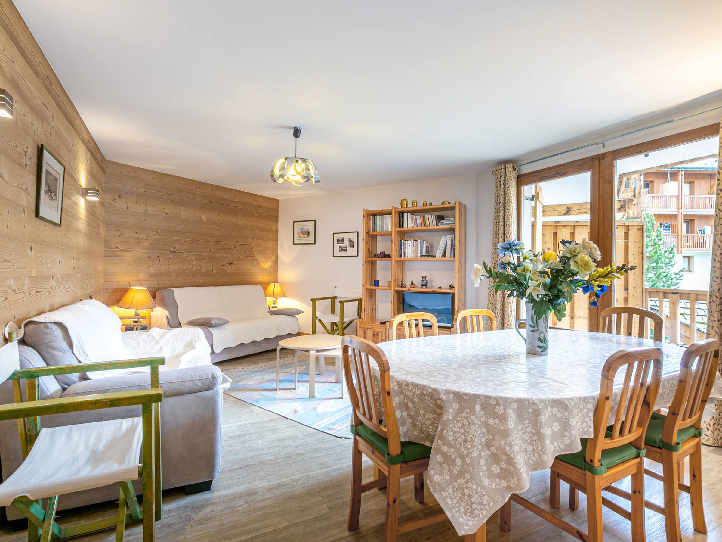 Appartement 3 kamers 6 personen met balkon - Résidence CRISTALLINES - Val d’Isère Centre