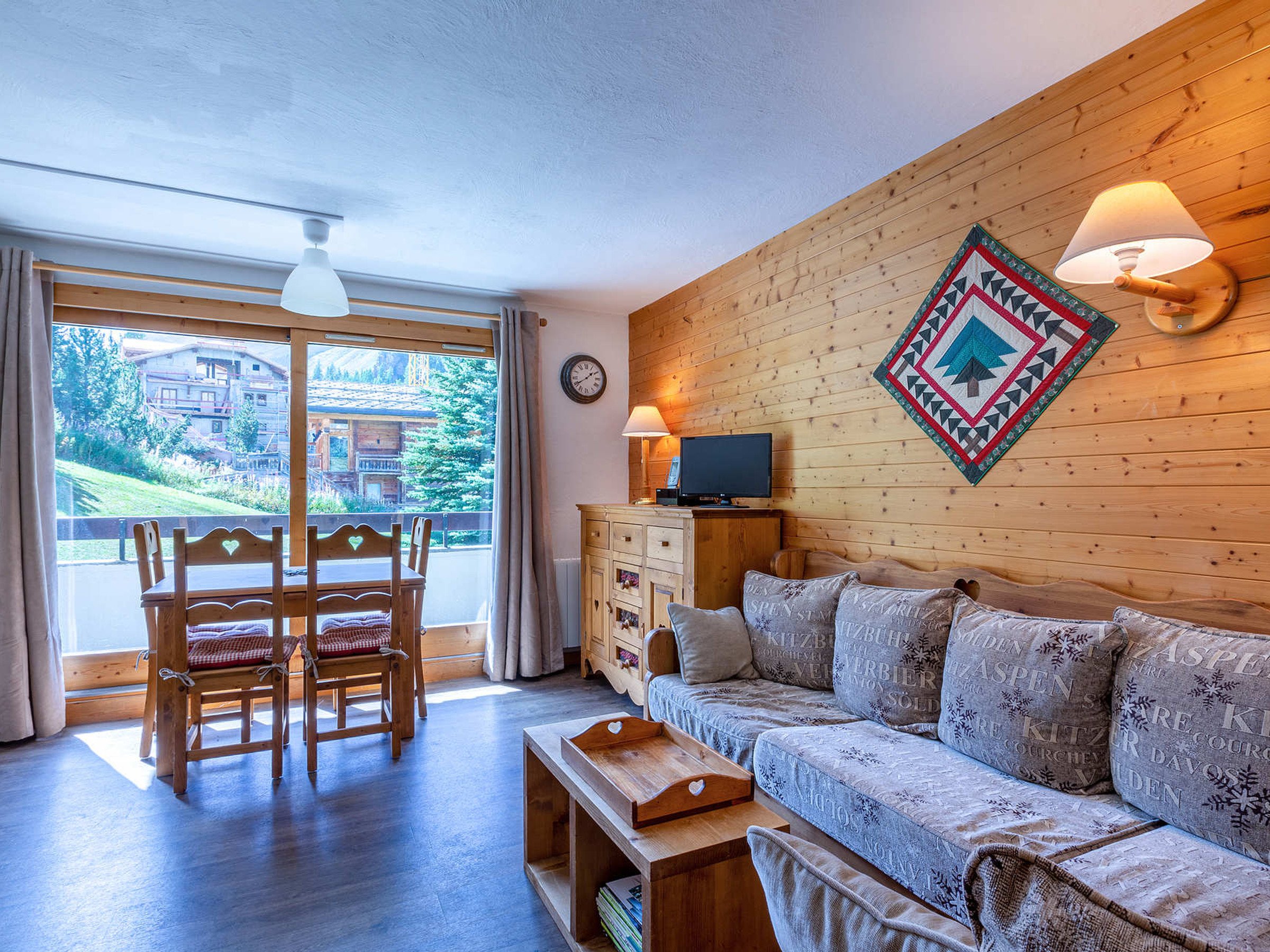 2-room apartment for 4 people with balcony - Résidence CHALET DE SOLAISE - Val d'Isère Le Châtelard