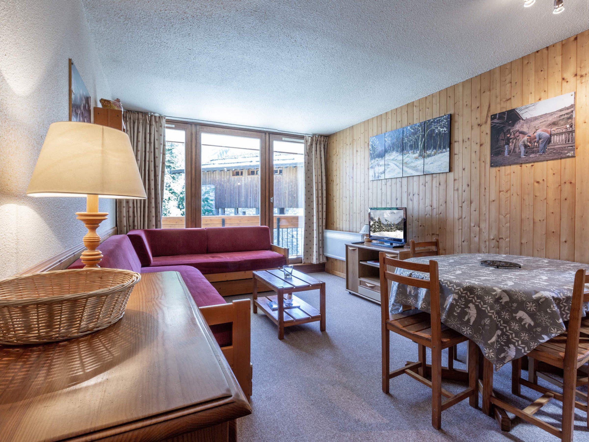 Appartement 2 kamers 4 personen met balkon - Résidence SAINT CHARLES - Val d’Isère Centre