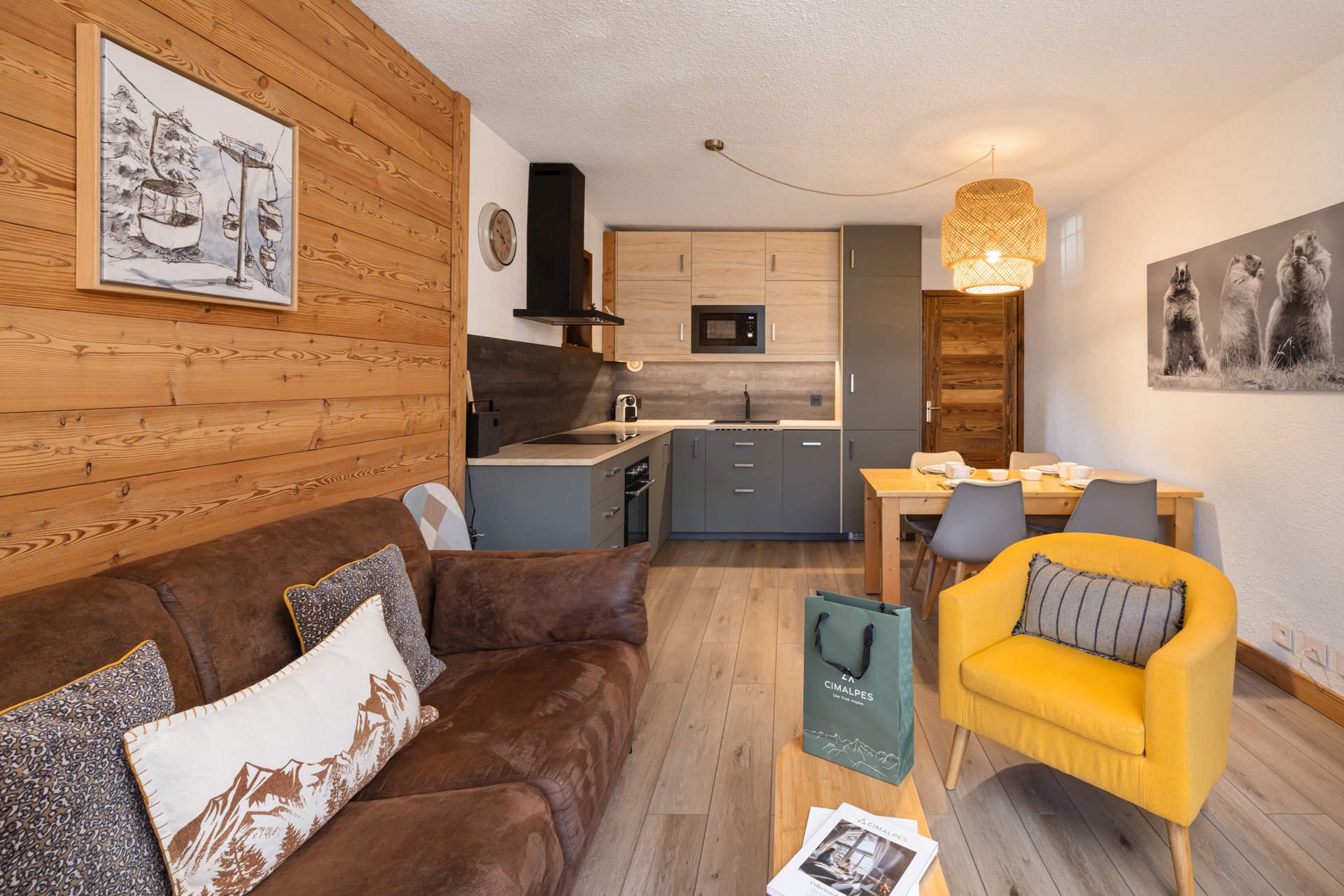 2 rooms 4 people - Appartements VIE DE CLARE 3 - Serre Chevalier 1500 - Monêtier Les Bains