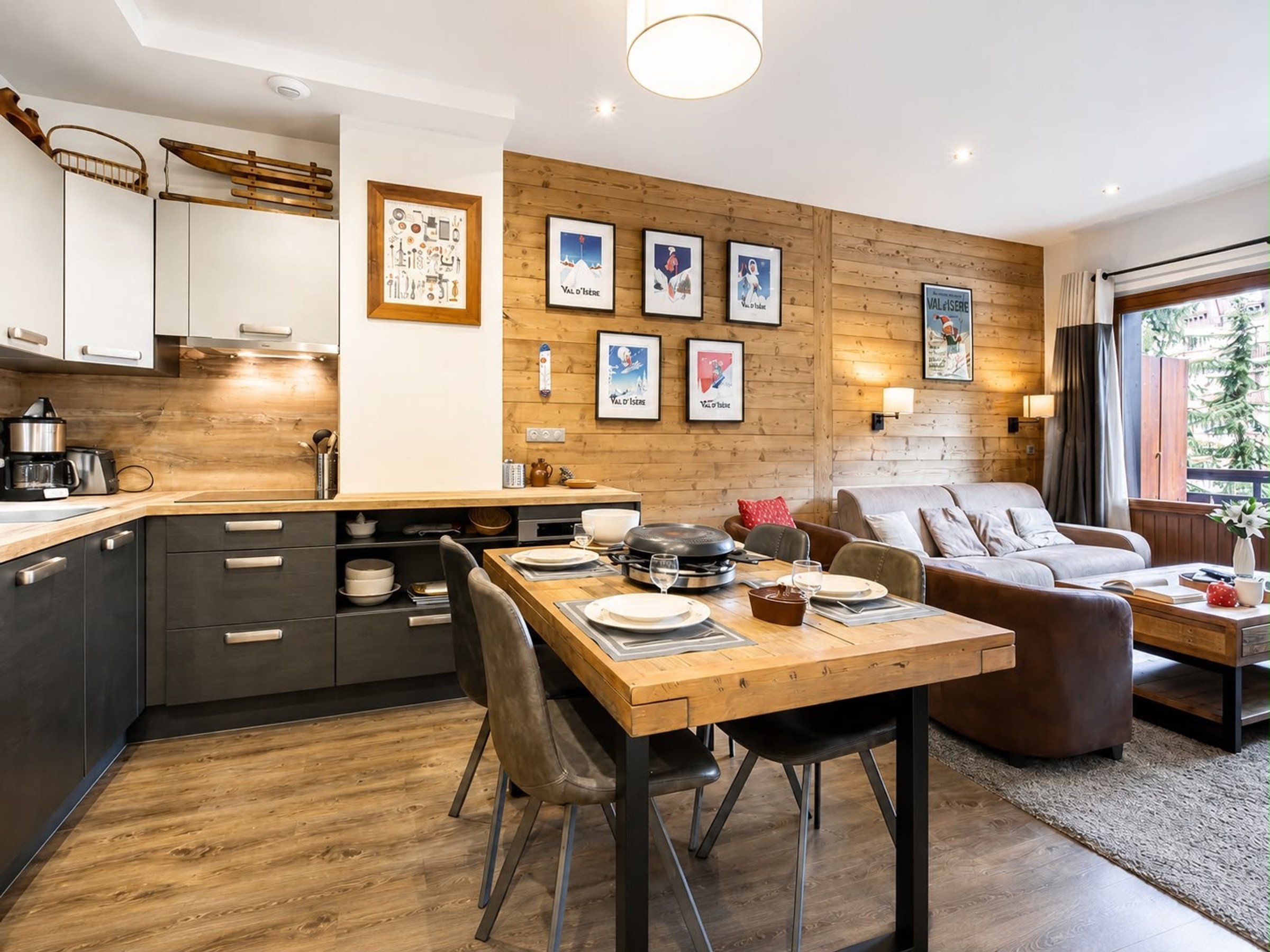 Appartement 3 kamers 6 personen met balkon - Résidence ROCHER SOLEIL - Val d’Isère Centre