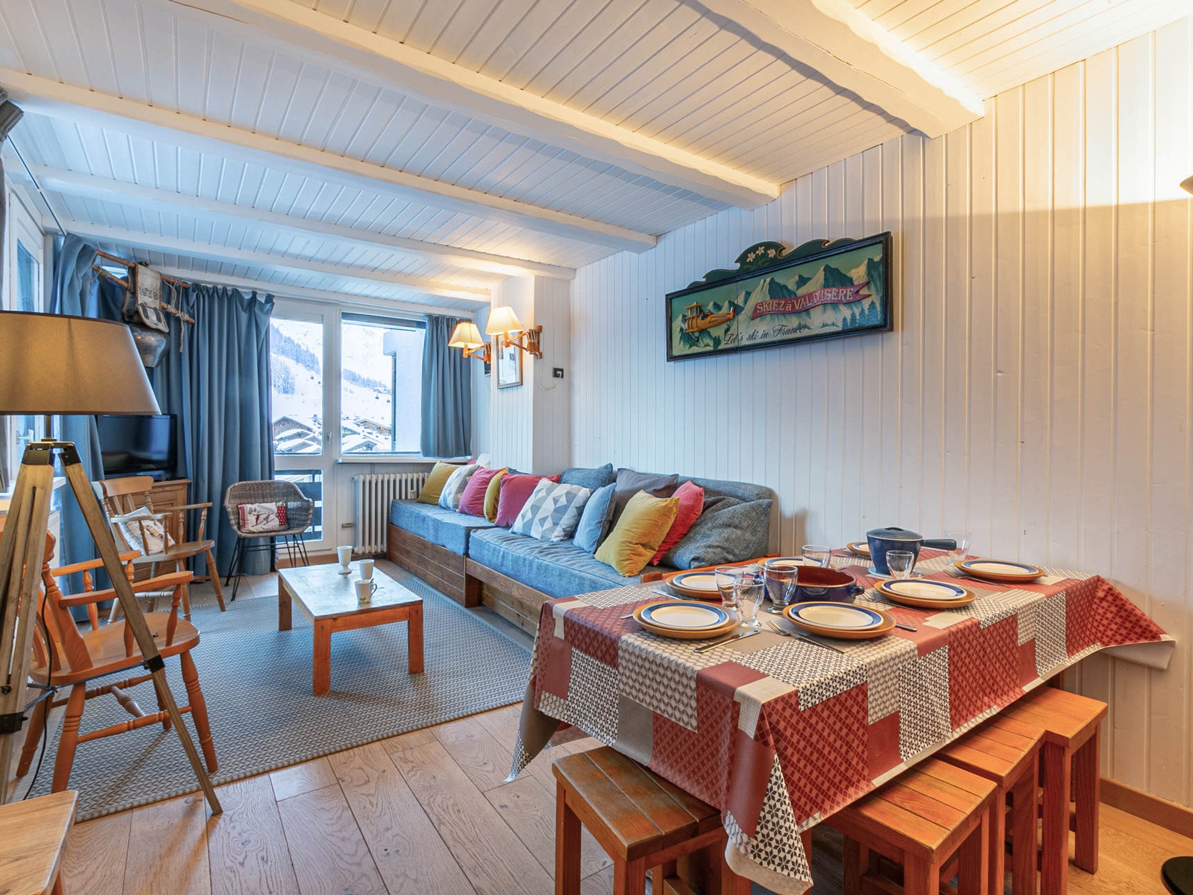 Appartement 4 pièces 8 personnes avec balcon - Résidence ISÈRE - Val d’Isère Centre