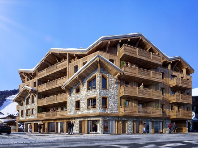 Appartement Neuf Centre Morzine, 100m des Pistes, Parking, 4 pers, 1 ch, 28m² FR-1-524-118 - Morzine
