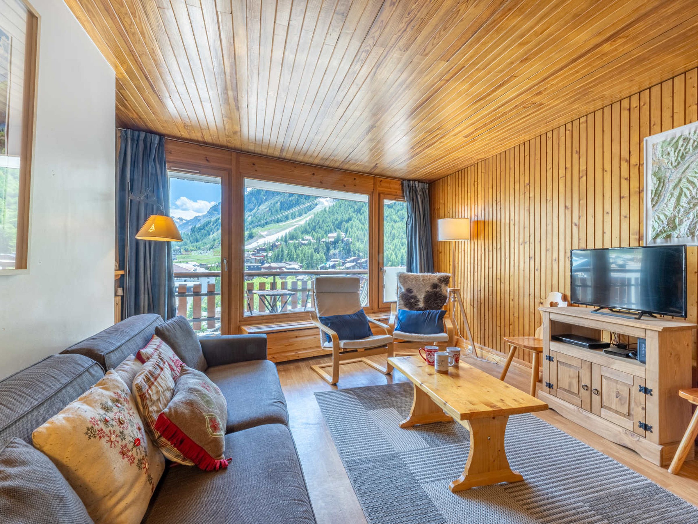 Appartement 2 kamers 6 personen met balkon - Résidence ISERAN 2000 - Val d’Isère Centre