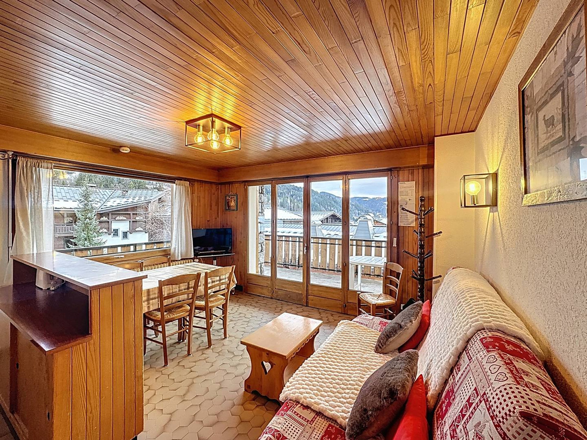 Appartement 3 pièces 6 personnes avec balcon - Résidence CHALET L'AIGLON - 4 - Les Gets
